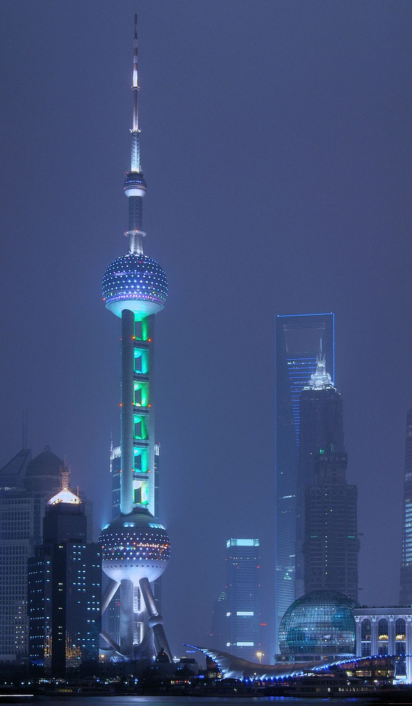 La torre oriental de shanghai